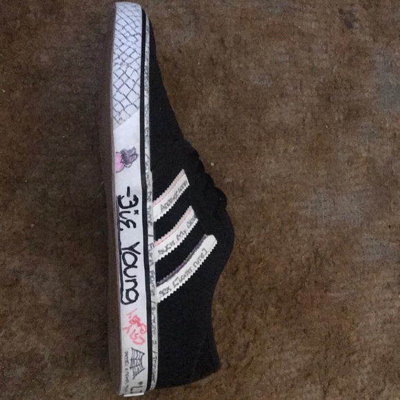 Custom lil peep designed adidas - Picture 4 of 6